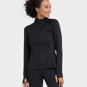 🌿Zip-Front Jacket